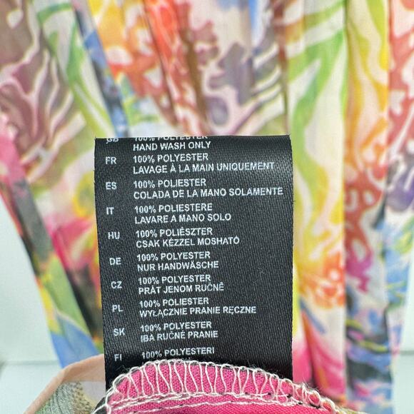 Pia Rossini Riva Maxi Dress Multicolor NWT Size Medium - Picture 8 of 9